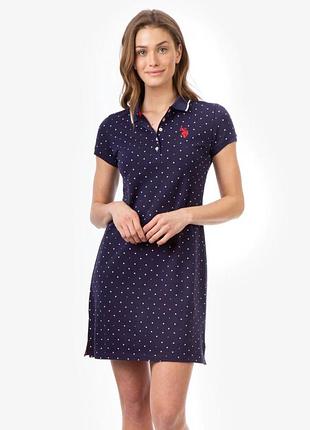 Женское платье-поло u.s. polo assn