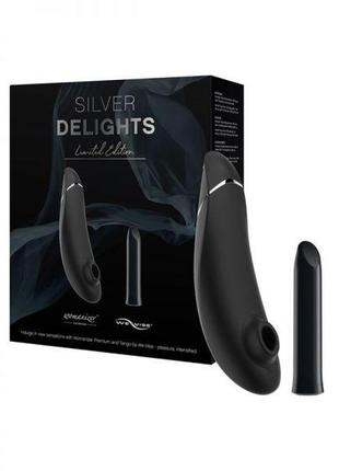 Набор секс игрушек silver delights collection womanizer&we-vibe  18+