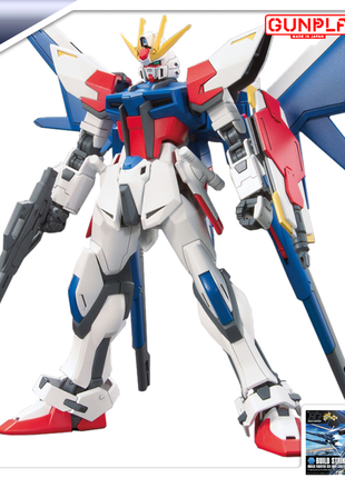 Build strike gundam full package hgbf 1/144 (bandai) збірна модель, гандам аніме