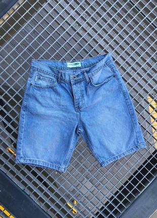 Мужские классические летние джинсовые шорты повседневные
