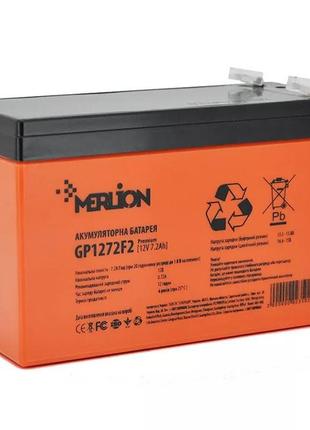 Акумуляторна батарея agm merlion gp1272f2 premium