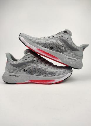 Кроссовки new balance fresh foam 880 l.grey red