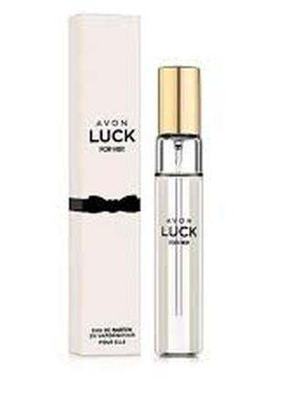 Парфумована вода luck for her avon 10 мл