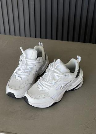 Женские кроссовки nike m2k tekno essential white black