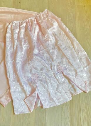 Подьюбник розовый нижняя юбка розовая - m l xl