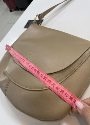 Мега стильна мякенька сумка з італійської натуральної шкіри7 фото