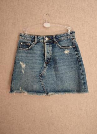 Джинсовая юбка