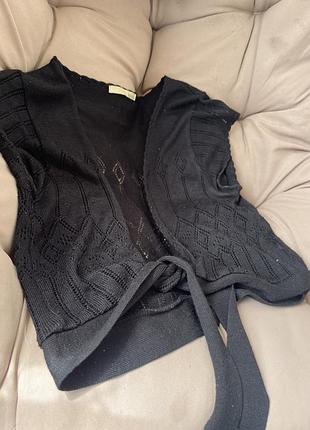 Болеро накидка вʼязана