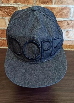 Кепка бейсболка снепбек dope denim snapback