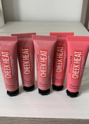 Maybelline new york cheek heat рум'яна для обличчя