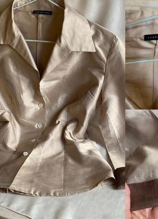 Шовкова блуза fabrizio lenzi