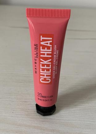 Maybelline new york cheek heat румяна для лица3 фото