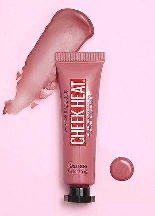 Maybelline new york cheek heat румяна для лица9 фото
