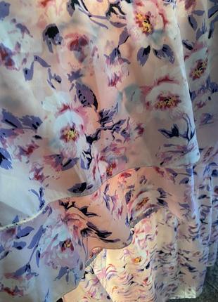 Літня сукня в квітковий принт6 фото