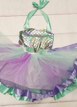 Карнавальное маскарадное нарядное платье русалочка на фотосессию1 фото