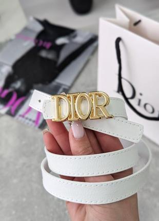 Ремінь жіночий dior вузький  🖤