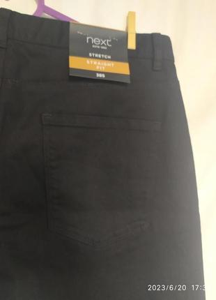 98% котон. жіночі джинсові штани, чорні брюки. джинси унісекс  w383 фото