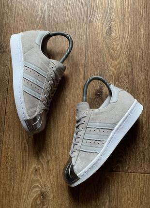 Adidas originals superstar metal toy замшевые спортивные кроссовки