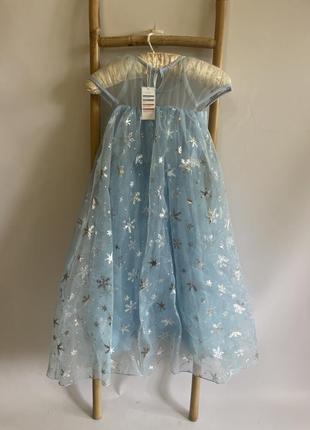 Карнавальна сукня плаття костюм принцеса ельза фроузен з м/ф холодне крижане серце4 фото