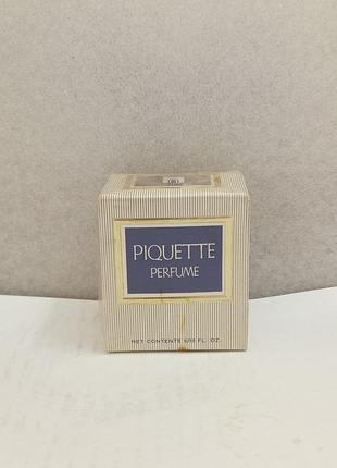 Piquette parfum 6/10 fl oz pierre vivion духи винтаж1 фото