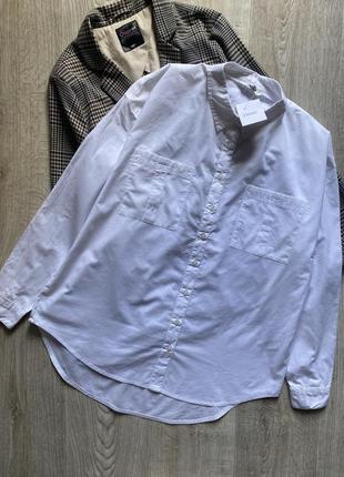 Next женская рубашка свободного кроя, рубашка оверсайз, рубашка в стиле кэжуал, блузка, блуза свободного кроя5 фото