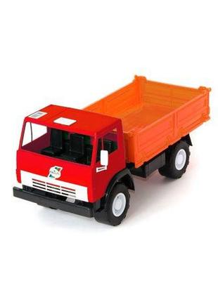 Вантажівка x2 бортовий з лопаткою (червоний)
