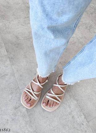 Босоножки натуральная кожа