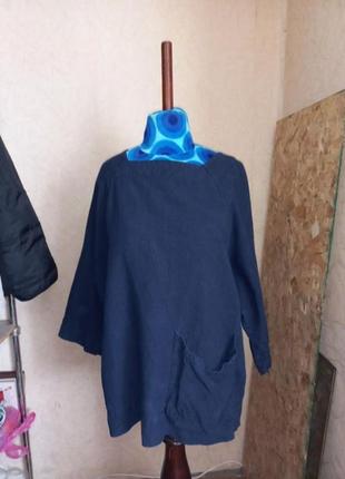 Oska льняна блузка туніка1 фото