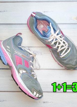💥1+1=3 фірмові жіночі сіро-рожеві кросівки karrimor, розмір 39