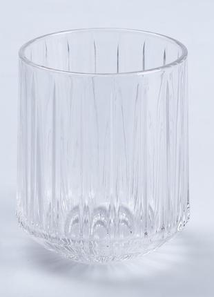 Стакан для воды и сока стеклянный прозрачный `gr`2 фото