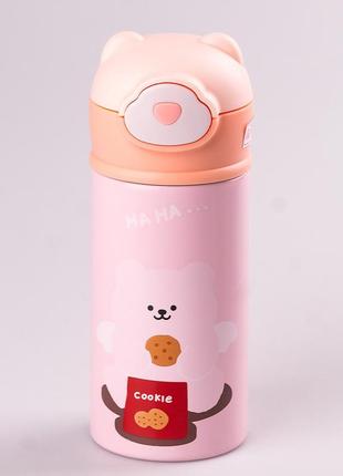 Термос дитячий beizhiming vacuum cup 300ml термос із поїлкою термос із трубочкою для дітей `gr`