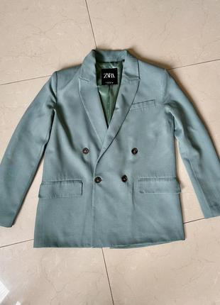 Zara пиджак блейзер