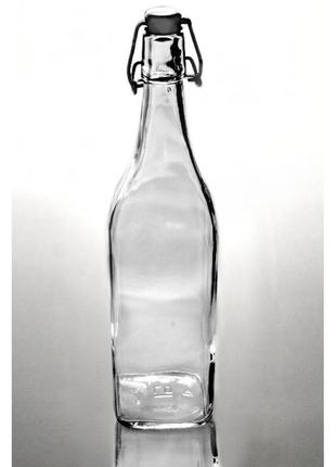 35 шт бутылочка стекло 1000 мл 100cl kw упаковка без крышки