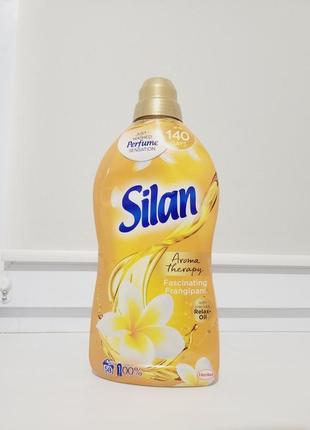 Концентрований пом'якшувач тканин silan aromatherapy fascinating frangipani 58цикл 1450мл