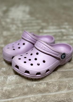 Летние crocs для девочки