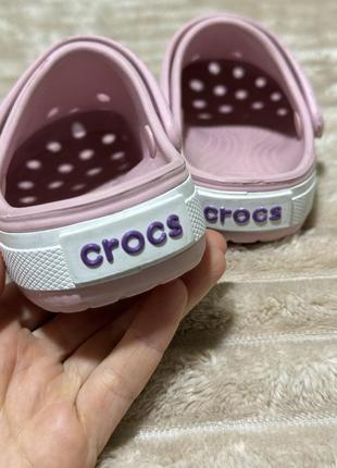 Летние crocs для девочки