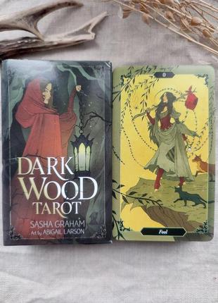 Гадальные карты таро темного леса dark wood tarot колода гадальных карт