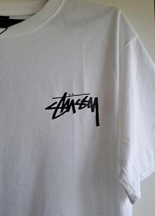 Stussy crystal t-shirt (футболка стуси стусси стусси стуссы тишка)4 фото