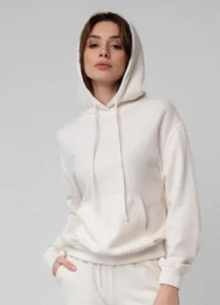 Спортивный костюм молочного цвета в рубчик favorite style3 фото
