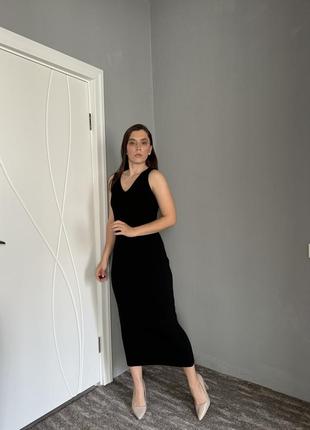 Довга сукня плаття сарафан туніка2 фото