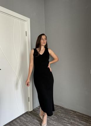 Довга сукня плаття сарафан туніка3 фото