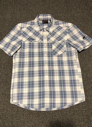 Чоловіча трекінгова теніска, рубашка mammut