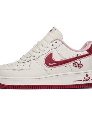 Nike air force 1 low valentine’s day cherry❤️1 фото