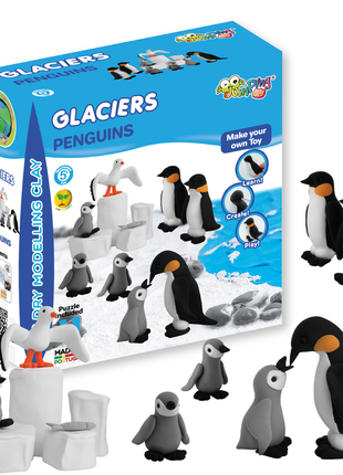 Набір для ліплення пінгвіни