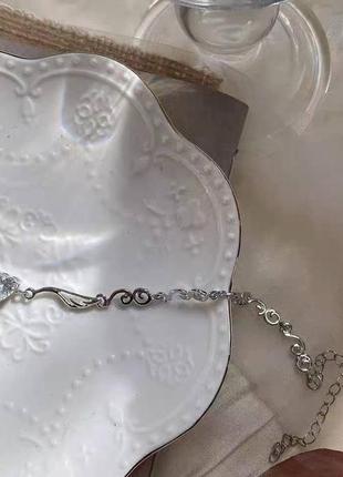 Ожерелье чокер с сердечками2 фото