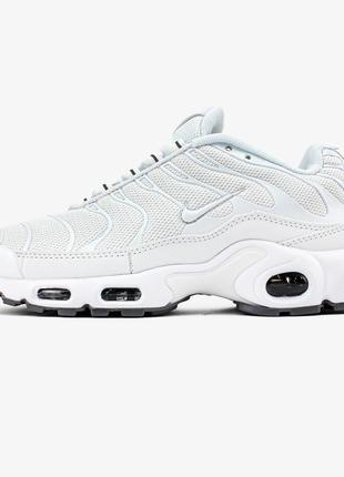 Кросівки білі найк айр макс тн nike air max tn plus white, кросівки найк білі