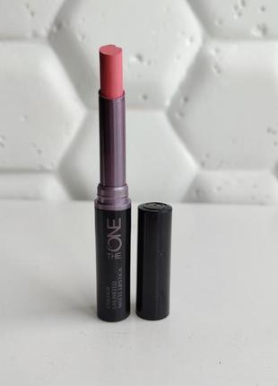 Стойкая матовая помада орифлейм пастельная роза  oriflame the one soft rose 31684 matte lipstick