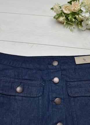 Красива джинсова юбка tu.3 фото