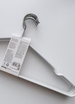 Вешалки sinsay белые, набор 10 шт новые