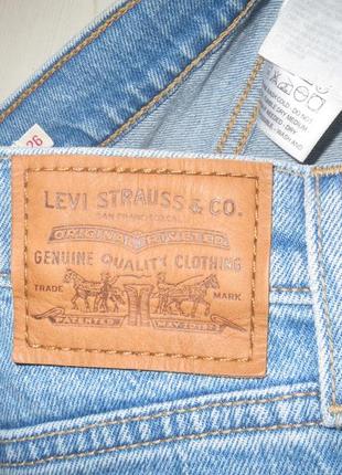 Стильні джинсові шорти levis розмір 264 фото